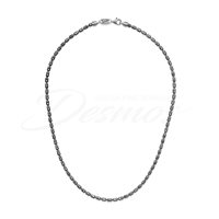Collana Desmos in Argento BARREL CRYSTAL 3 GM 46